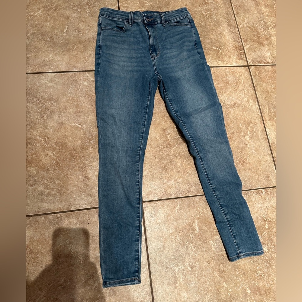 American Eagle Outfitters Blue Skinny Jeans